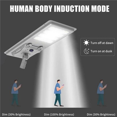 Aluminum Alloy Automatic Solar LED Street Light AC85 - 265V Solar Street Lighting