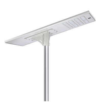 Time Control Outdoor Solar Powered Led Street Lights High Power 18v / 140w Solar Panel