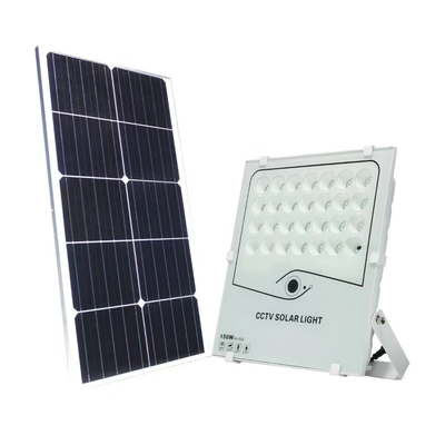 100W 200W 300W High Power Led Solar Garden Outdoor CCTV Flood Light With Camera Solar Aluminum Led Flood Solar Lights