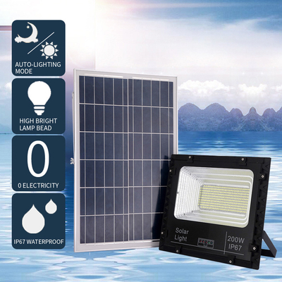 200W HIGH CLASS Patent Design High Power Waterproof Outdoor Solar Powered LED Flood Light