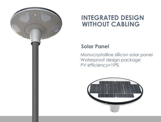 Remote Control IP65 Round Solar Garden Lights