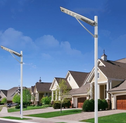 All In One 60W DC12V 160lM/W Lithium Ion Solar Street Light