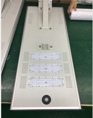 All In One 60W DC12V 160lM/W Lithium Ion Solar Street Light