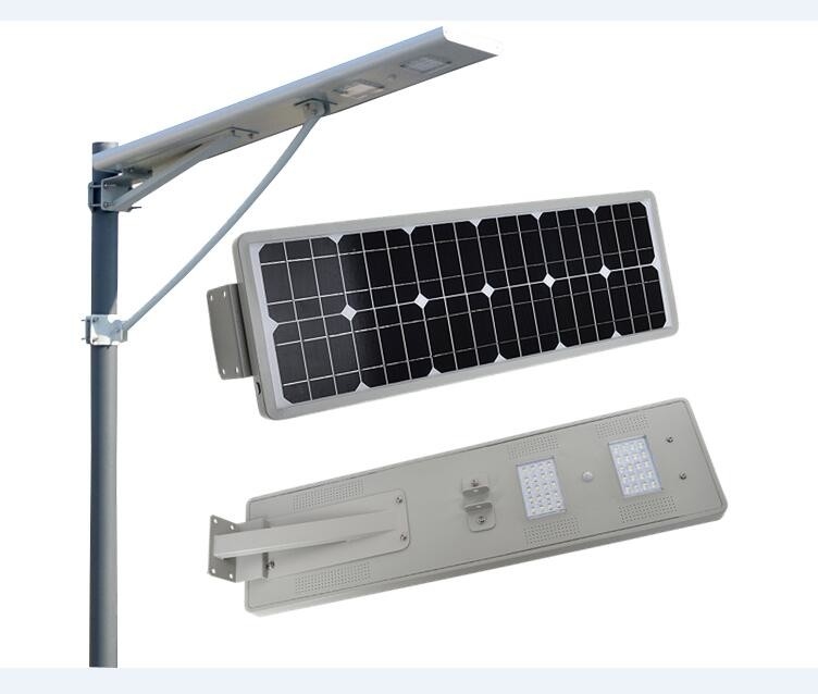 Automatic Switch 160lm/W All In One Integrated Solar Street Light