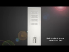 कार्य तापमान -40℃-60℃ के साथ 30W-200W स्वचालित सौर स्ट्रीट लाइटिंग